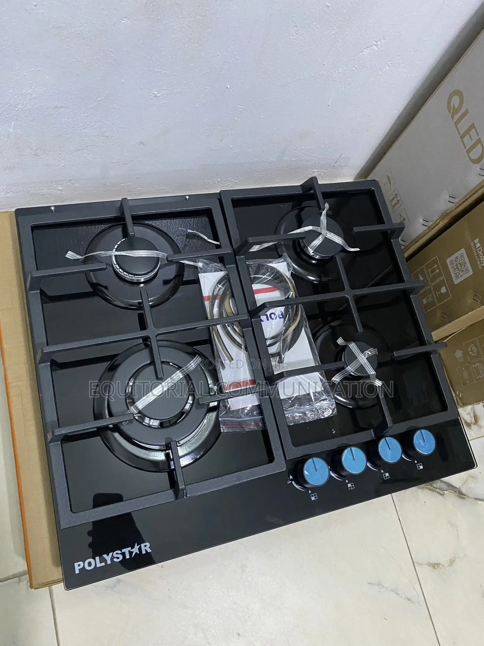 Polystar PV-JY60G4 4 Burner Gas Built-in Hob for Modern Kitchens