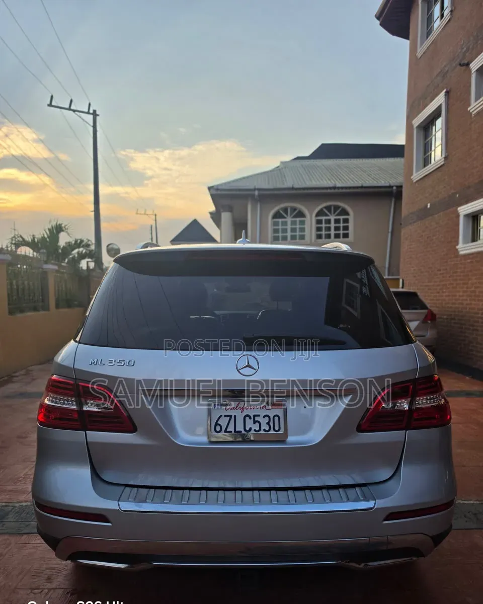 Mercedes-Benz M Class 2013 Silver