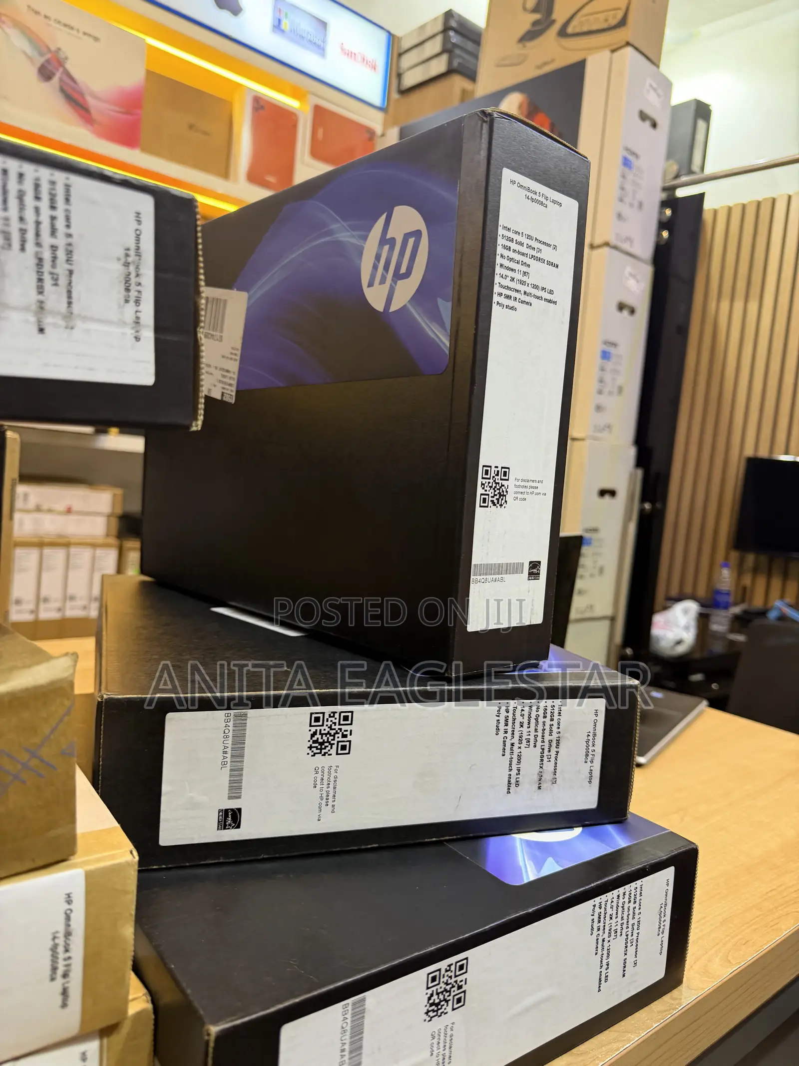 New Laptop HP OmniBook 5 14" 16GB Intel Core 5 SSD 512GB