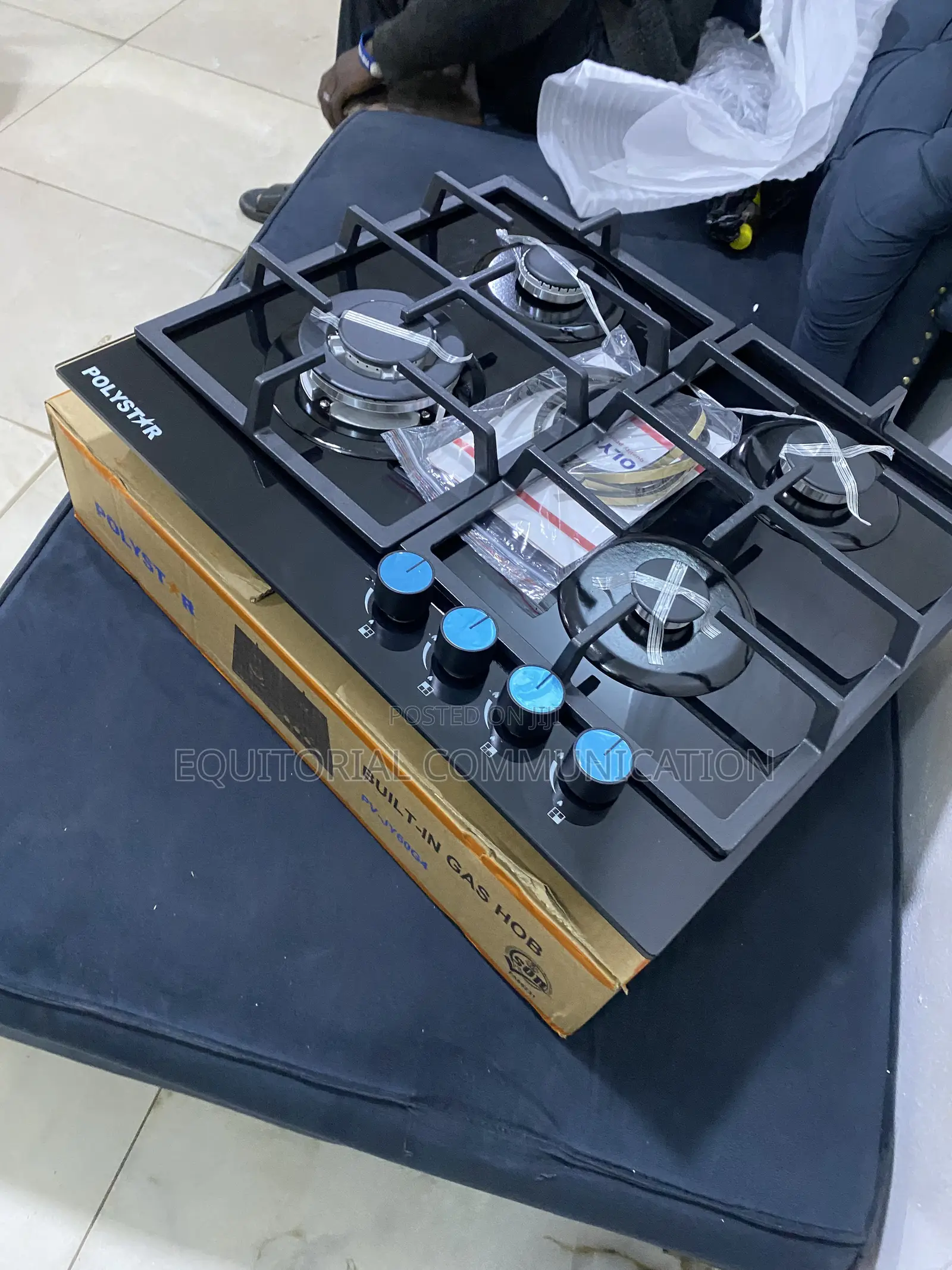 Polystar PV-JY60G4 Built-in 4 Gas Burner Cooking Hob for Home Use