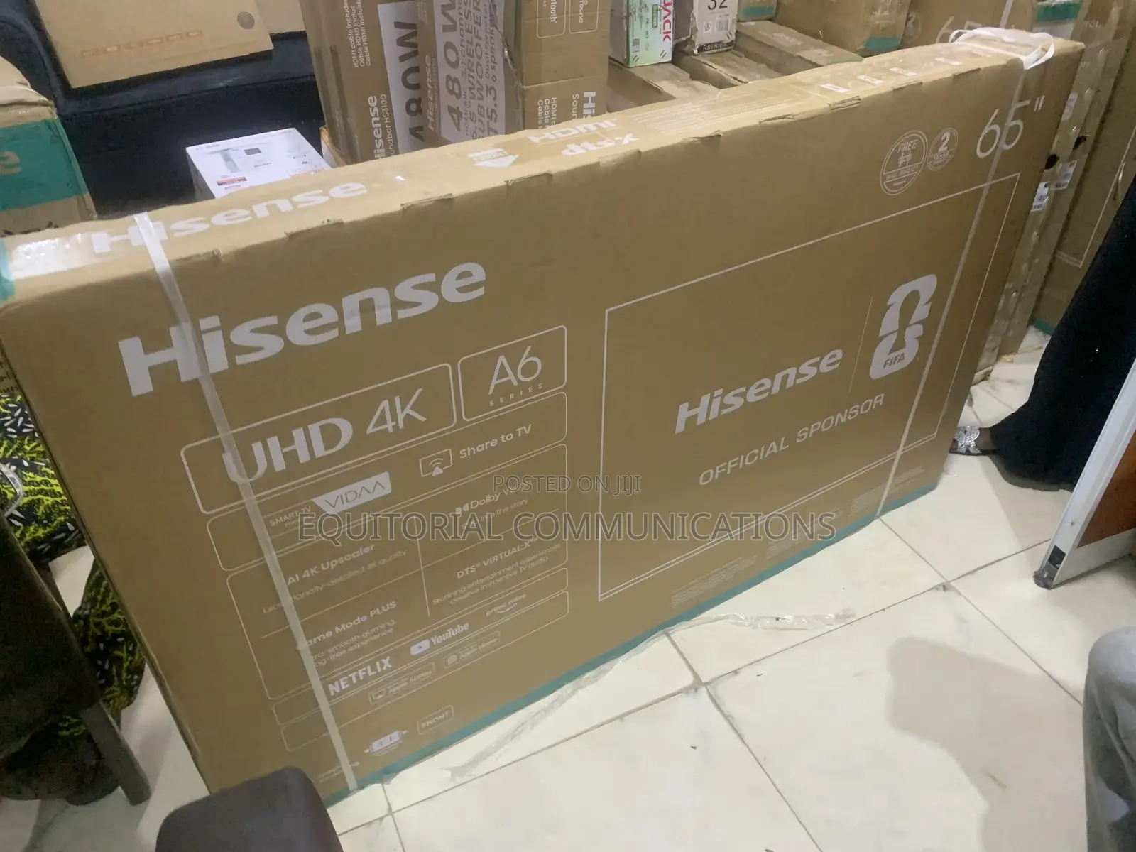 Hisense 65 inches UHD TV – Large Screen Smart Entertainment