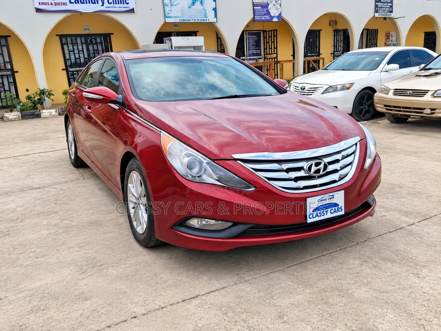 Hyundai Sonata GLS 4dr Sedan (2.4L 4cyl 6A) 2014 Red