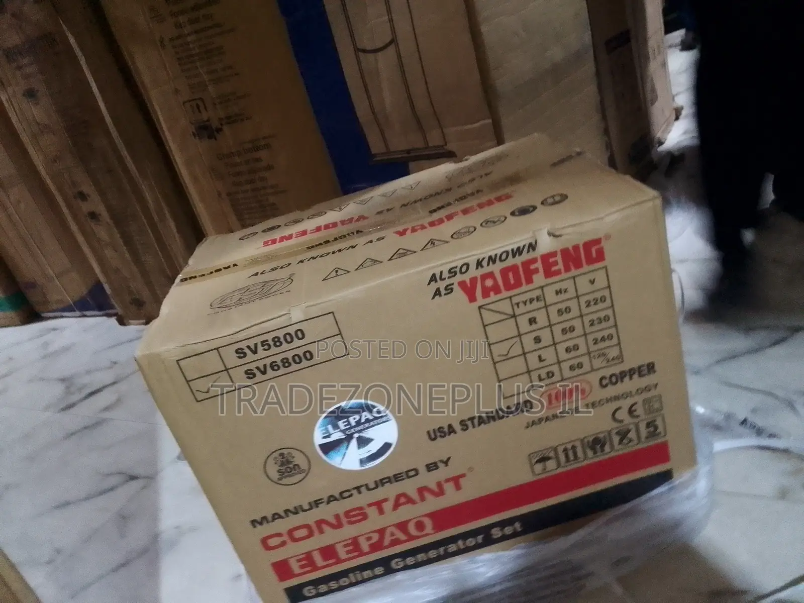 Elepaq SV6800 Generator 100% Copper Coil