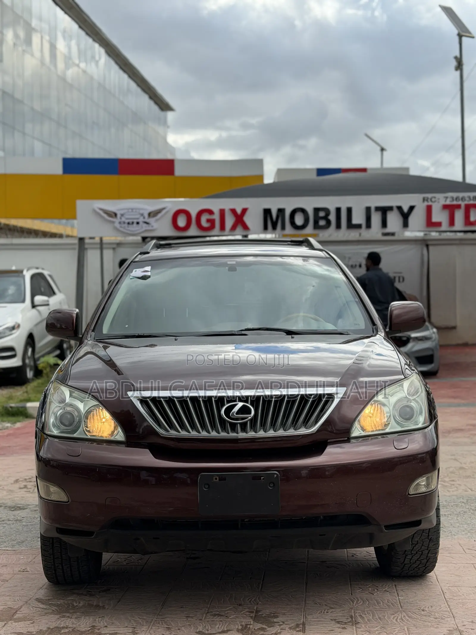 Lexus RX 350 2007 Red