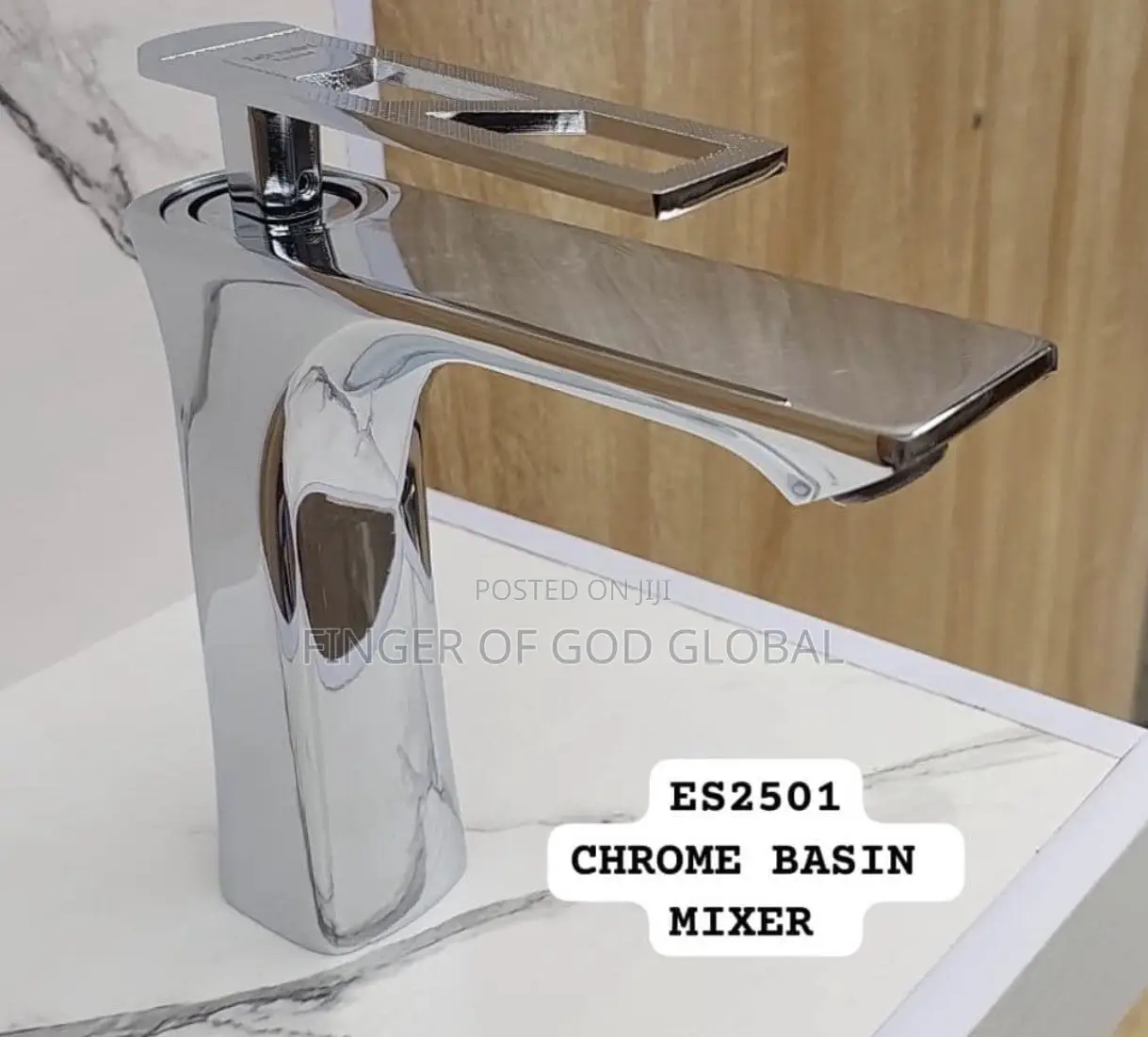 Basin Faucet Stainless, (Heavy Gage)