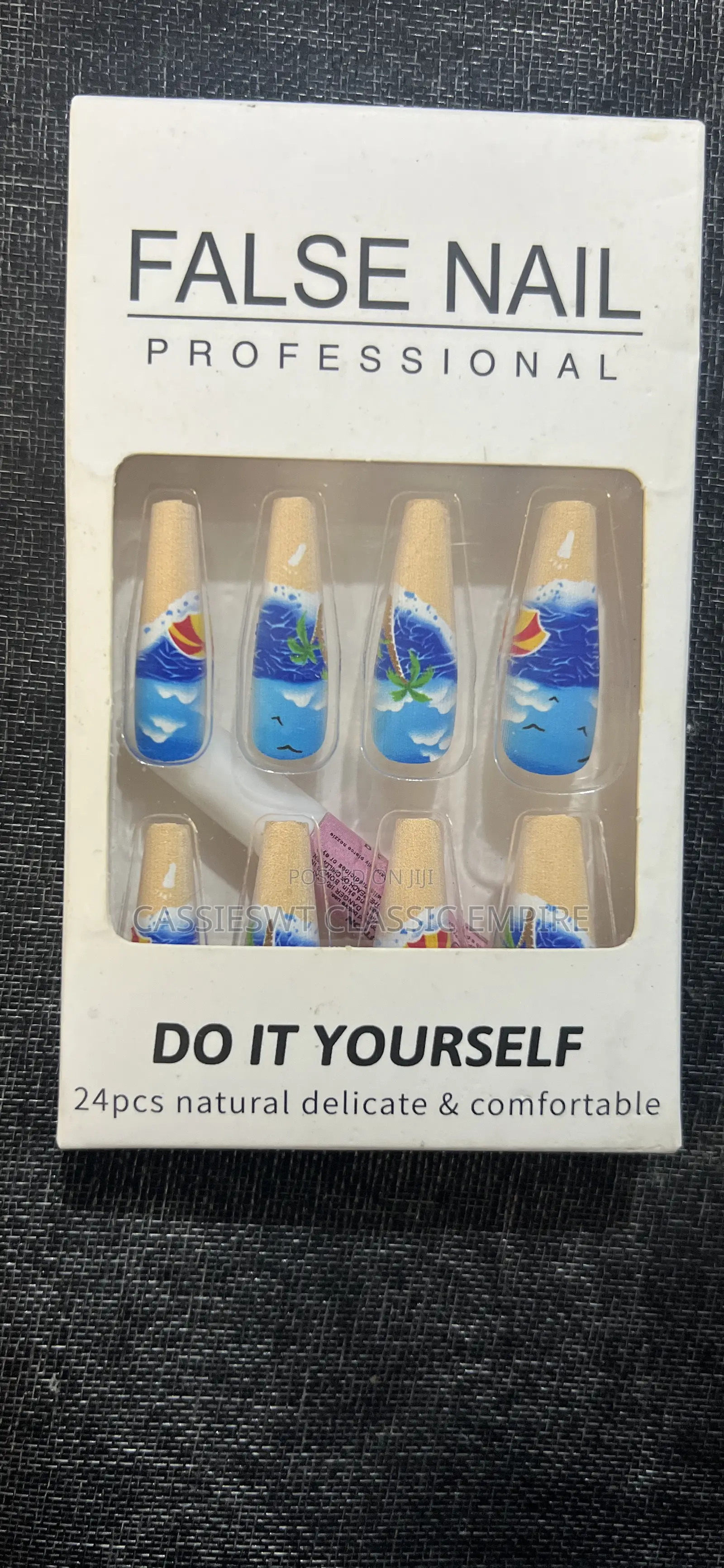 24pcs Classy False Nails |Press-on Nails | DIY Nail Set