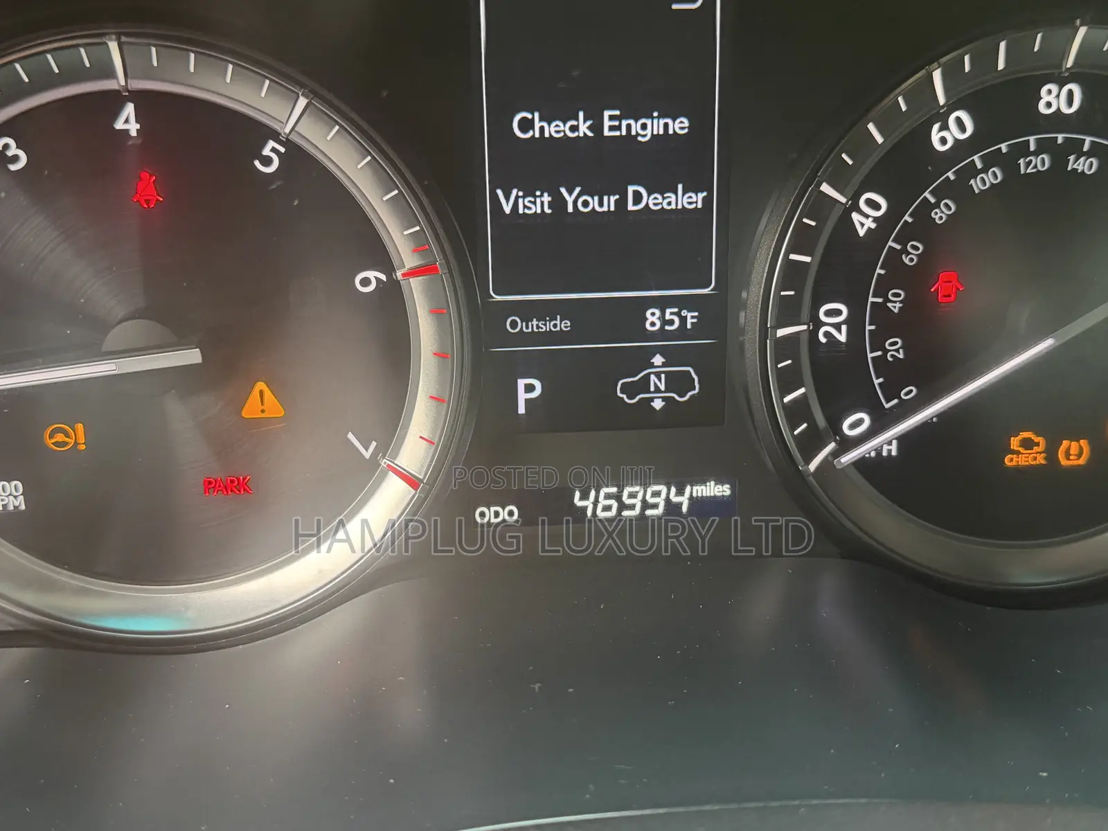 Lexus LX 2019 Black