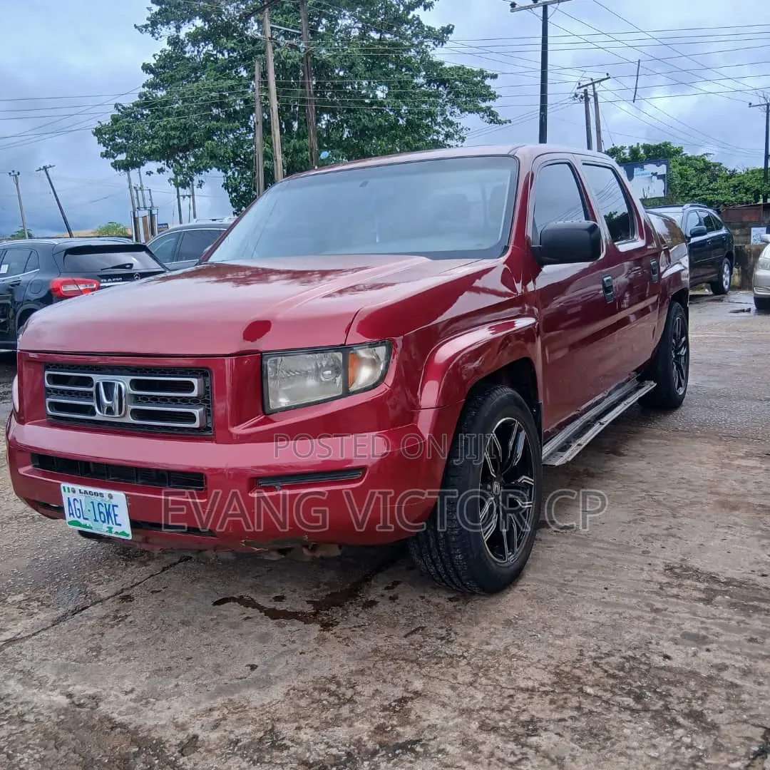 Honda Ridgeline RTL 2006 Red