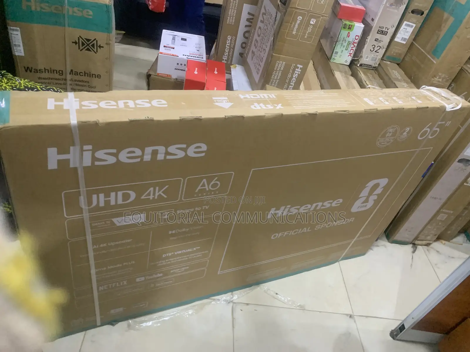 Hisense 65 Inch Smart UHD TV – Modern Entertainment Hub