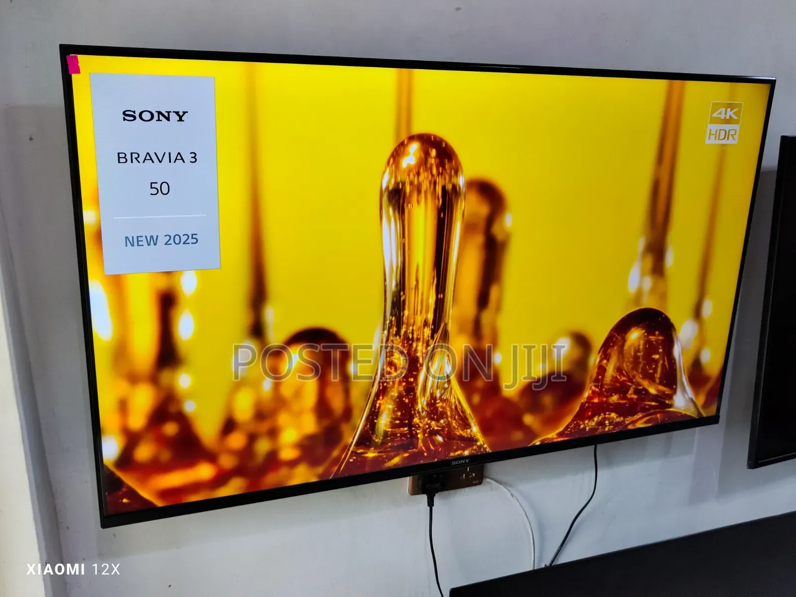 50" Sony Bravia 3 Android HDR Google Sleek Smart TV 2025Model