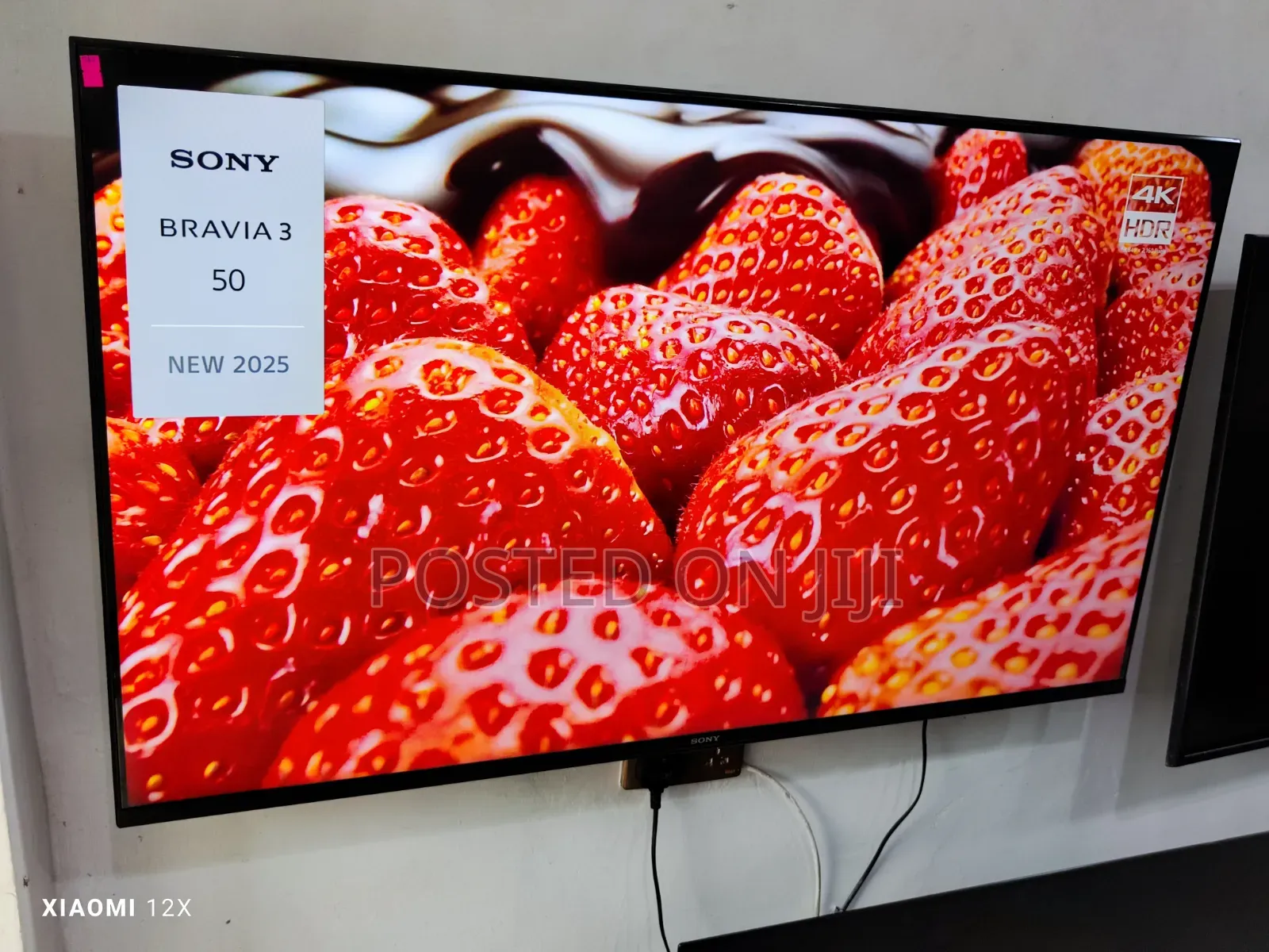 50" Sony Bravia 3 Android HDR Google Sleek Smart TV 2025Model
