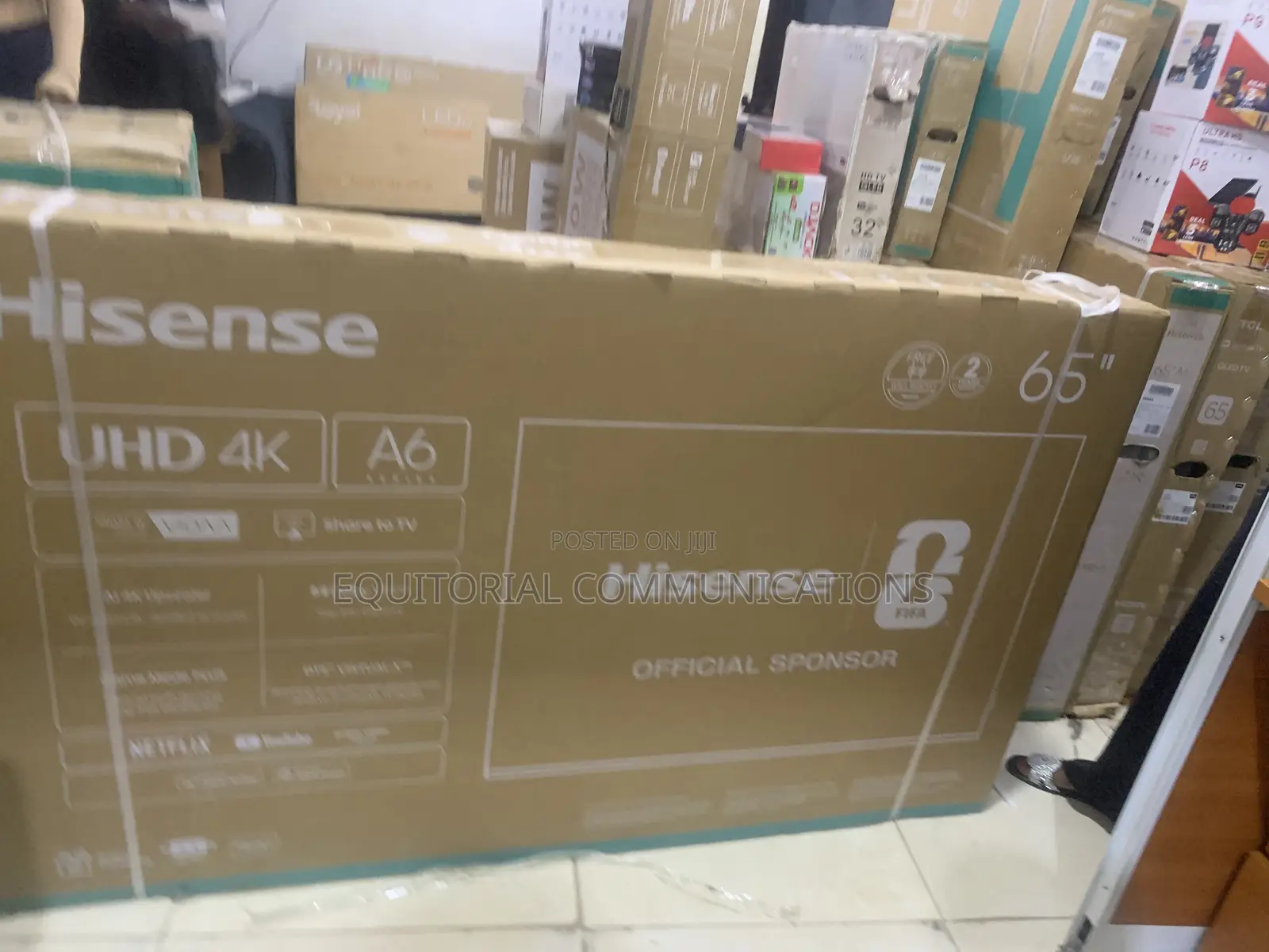 Hisense 65" Smart TV – Big Screen, Brilliant Colours