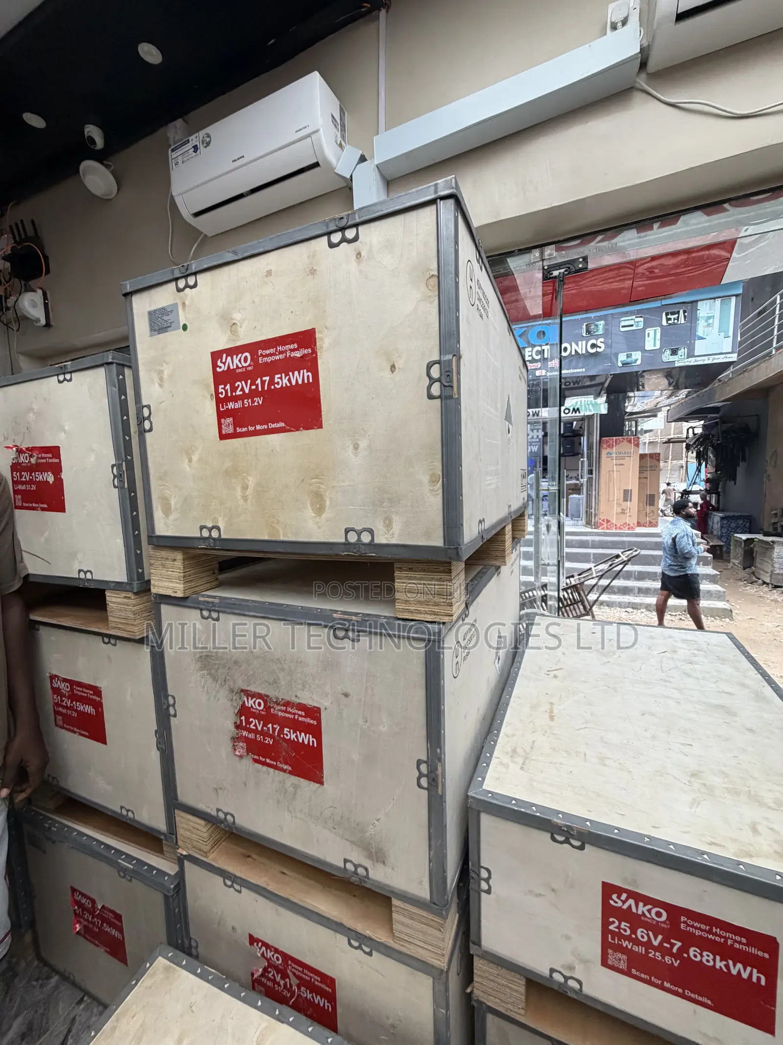 17.5kWh SAKO Lithium Battery – Li-Wall Solar Storage System