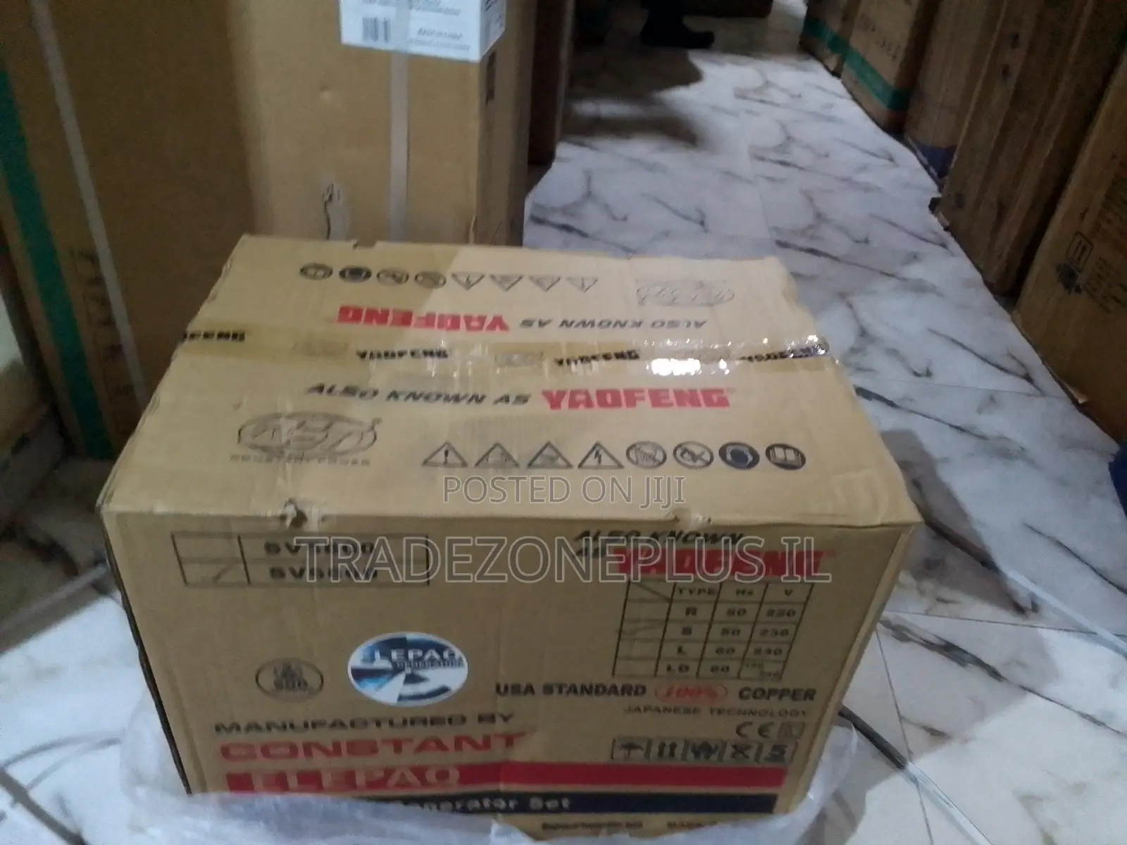 Elepaq SV6800 100% Copper Generator