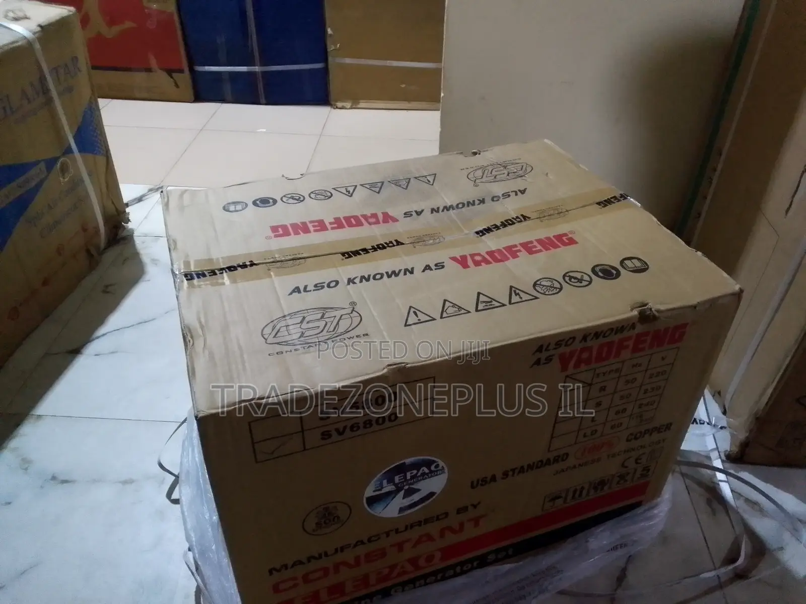 Elepaq SV6800 100% Copper Generator