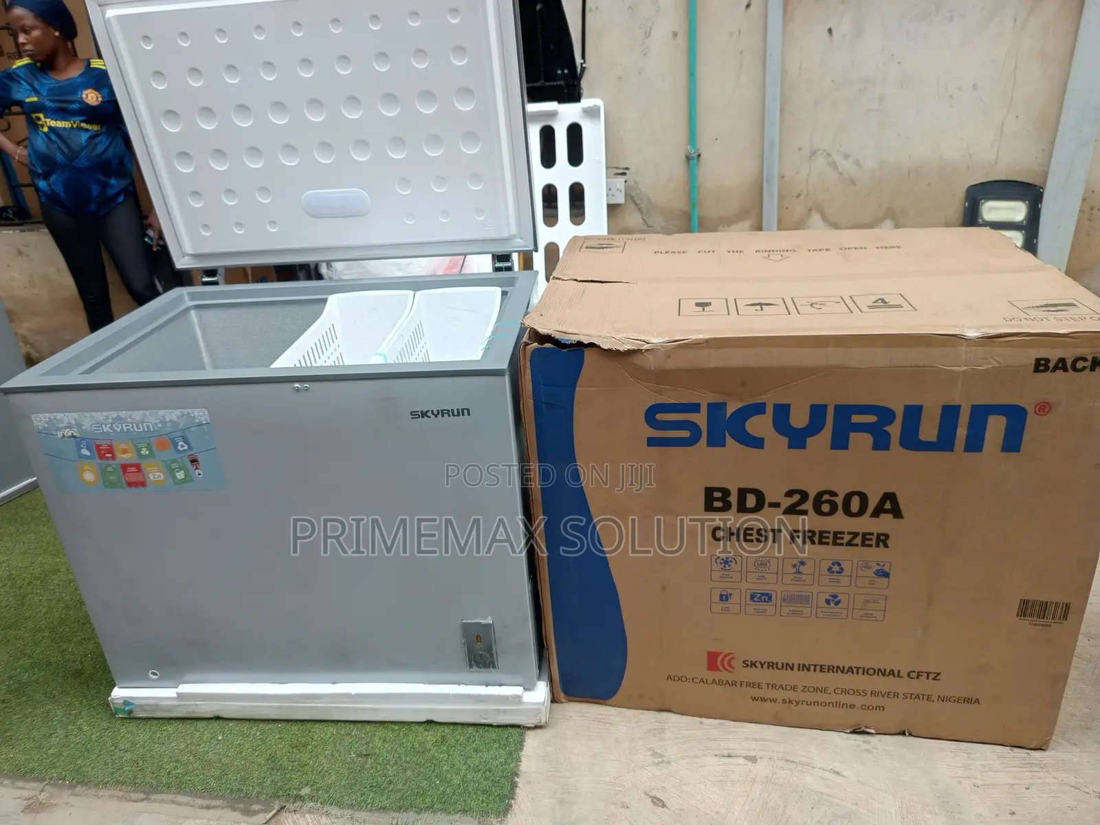 Rapid Freeze That Locks in Flavour Nutrients - SKYRUN 260A