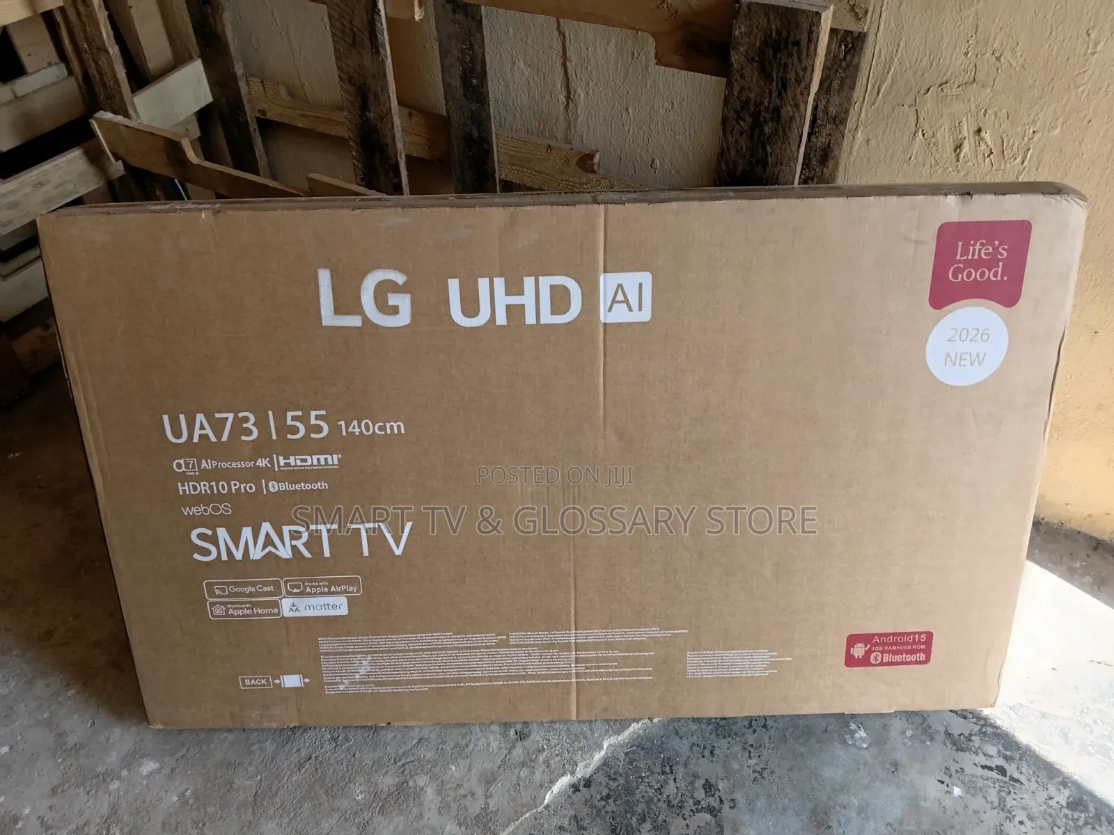 LG Smart TV 55inches Frameless With AI Features