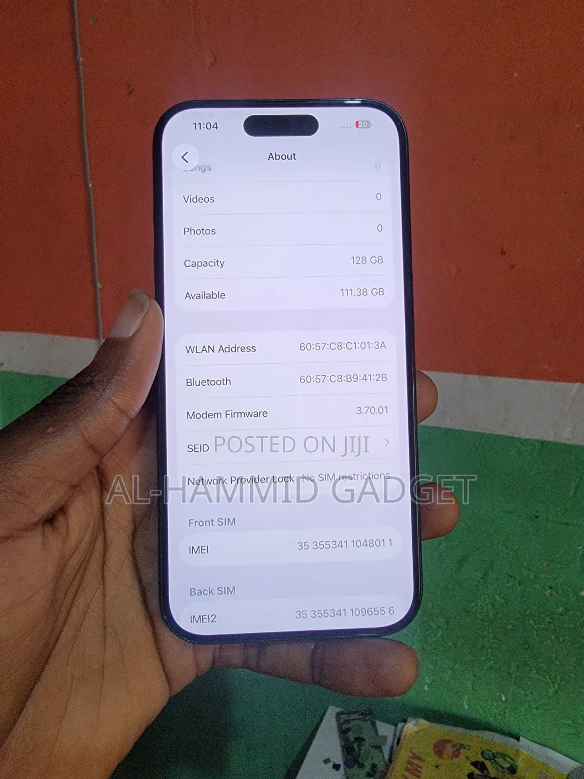 Apple iPhone 15 Pro 128 GB Black