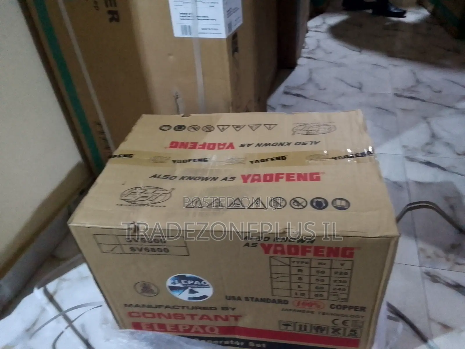 Reliable Elepaq 4.5KVA SV6800 Copper Winding