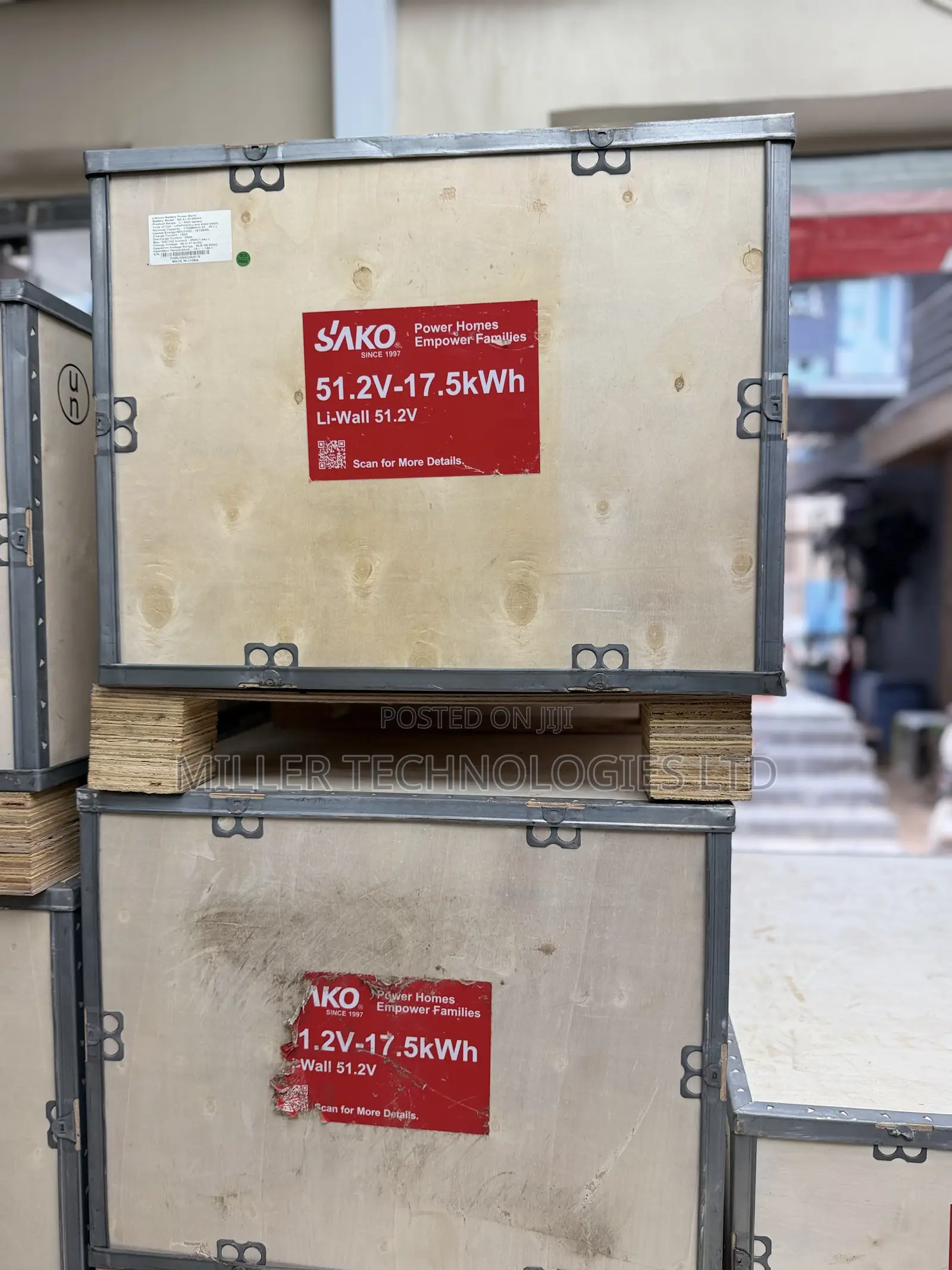 SAKO 17.5kWh Lithium Energy Storage Battery – Li-Wall Series