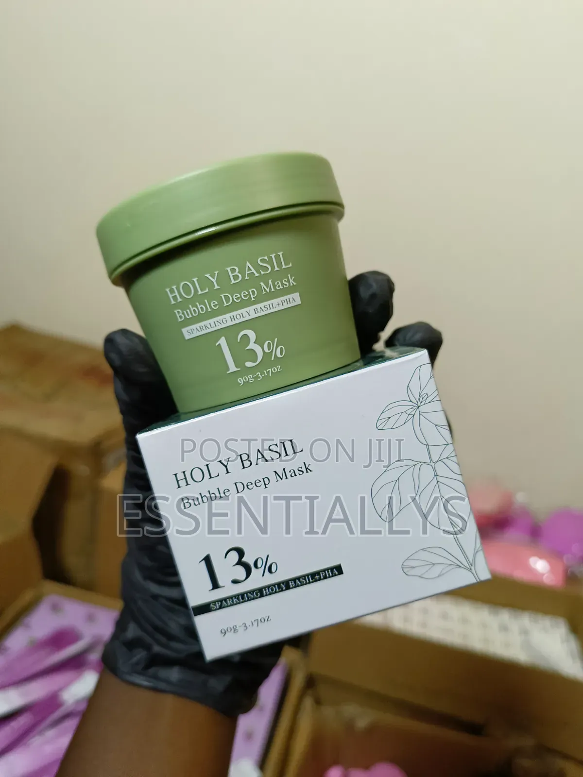 Holy Basil Bubble Mask