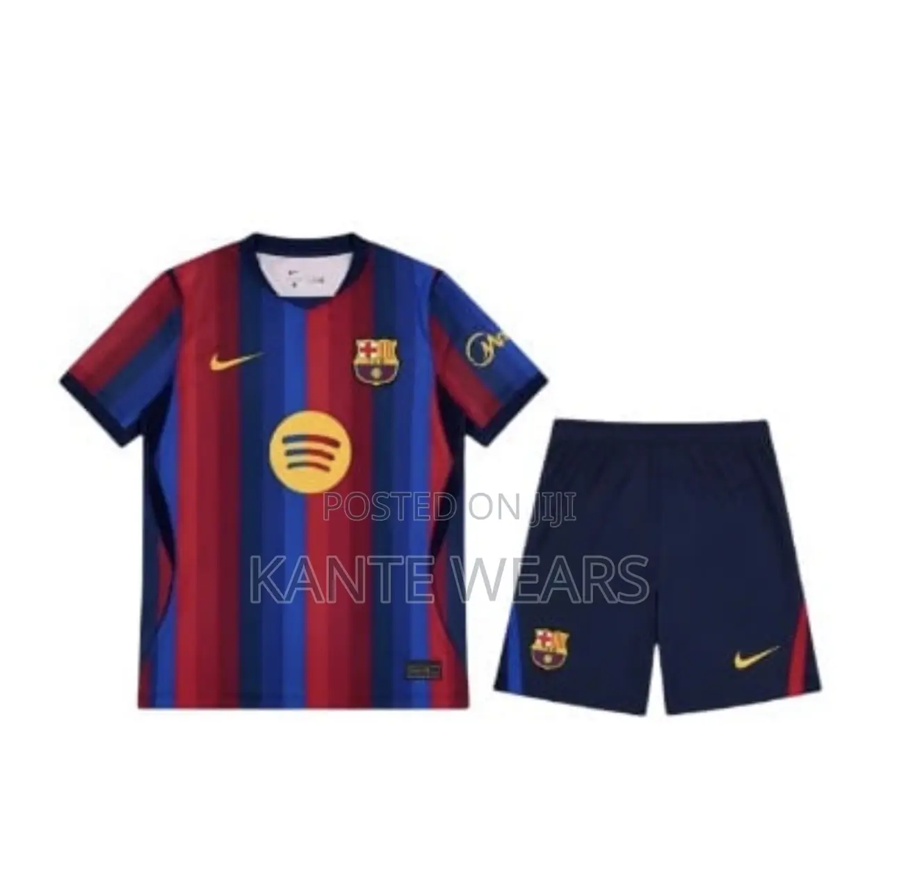 Kids Barcelona 2026/2027 Home Kit Jersey - Top Shorts
