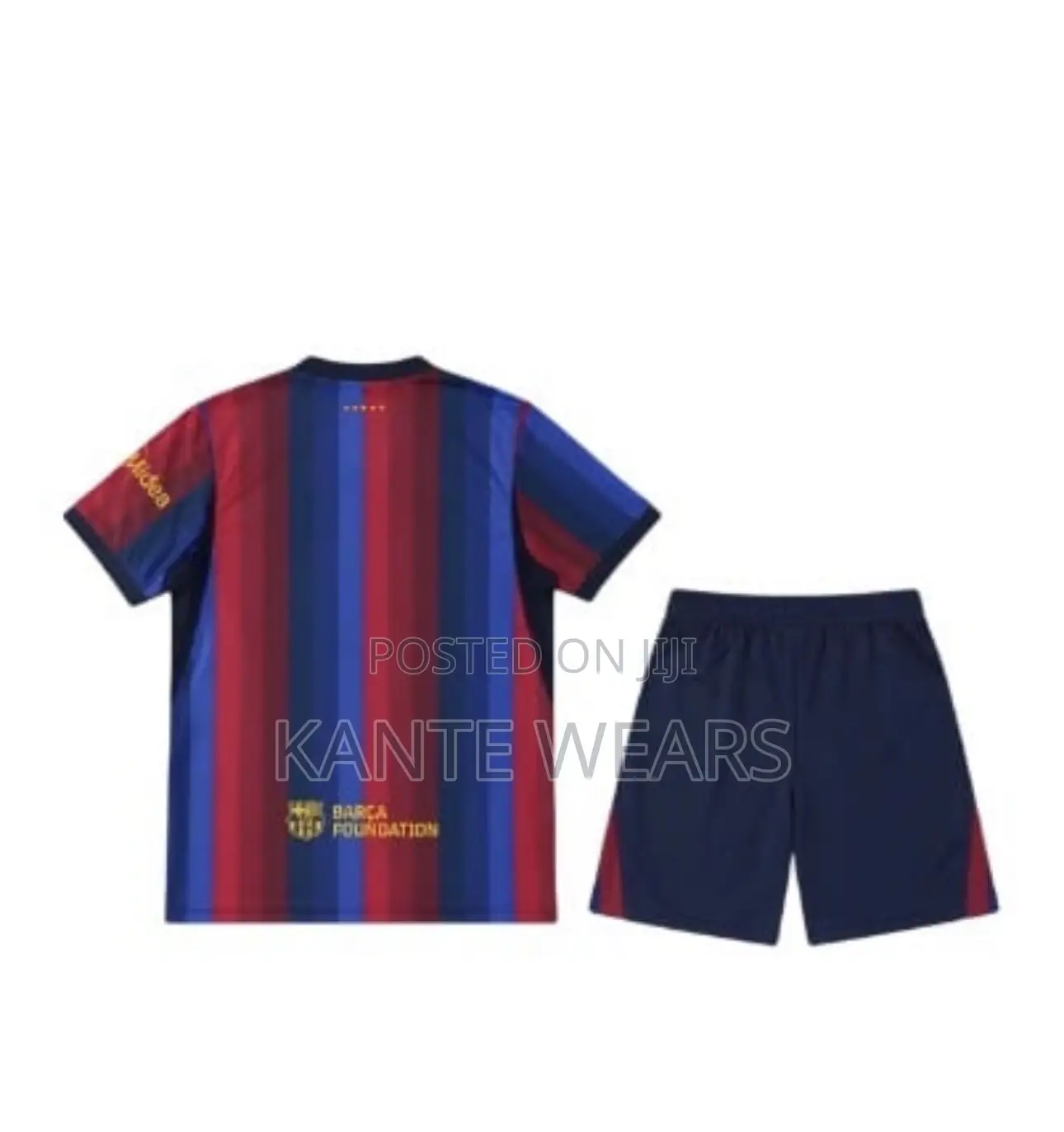 Kids Barcelona 2026/2027 Home Kit Jersey - Top Shorts