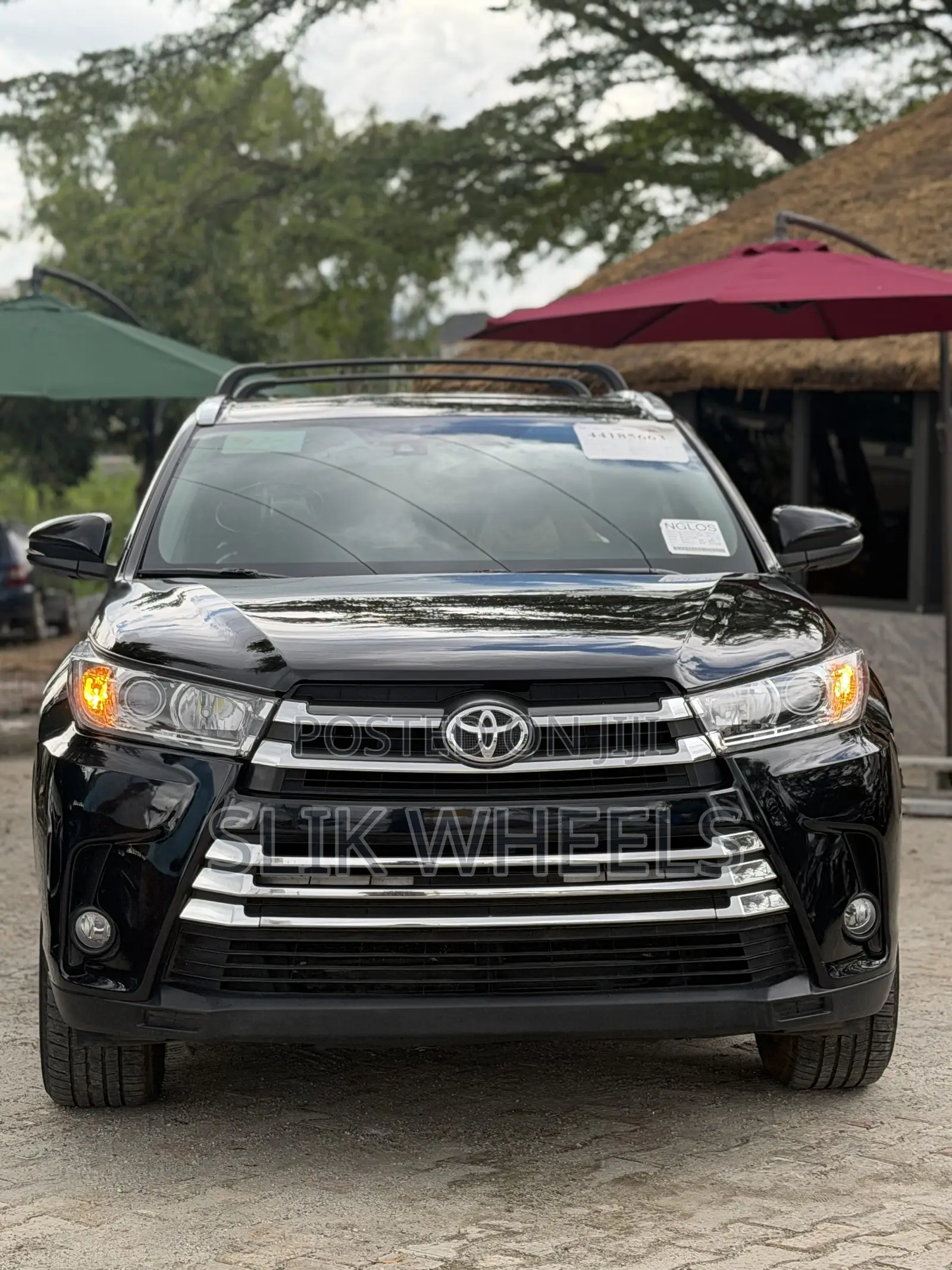 Toyota Highlander Limited 4x2 V6 (3.5L 6cyl 8A) 2017 Black