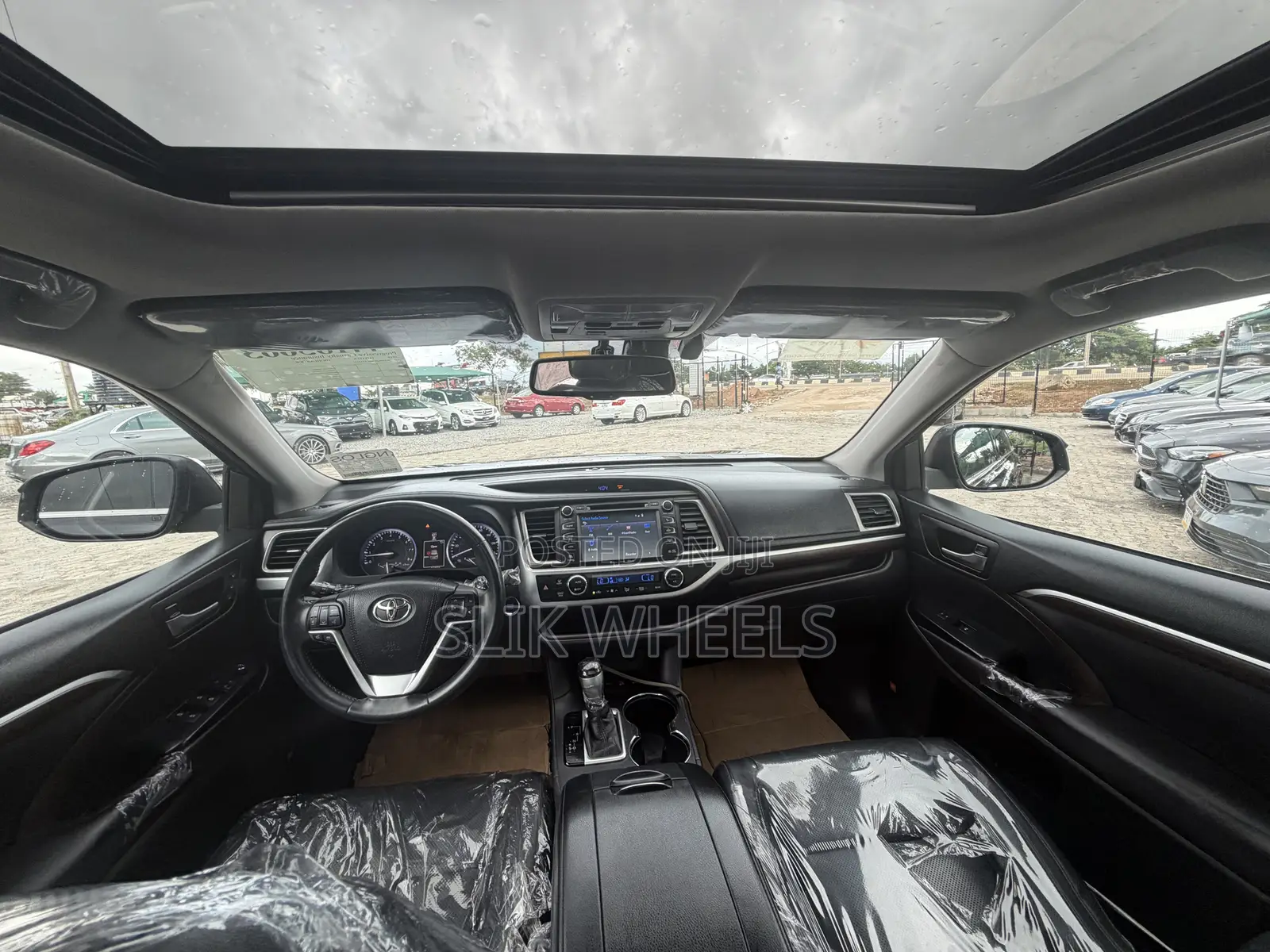 Toyota Highlander Limited 4x2 V6 (3.5L 6cyl 8A) 2017 Black