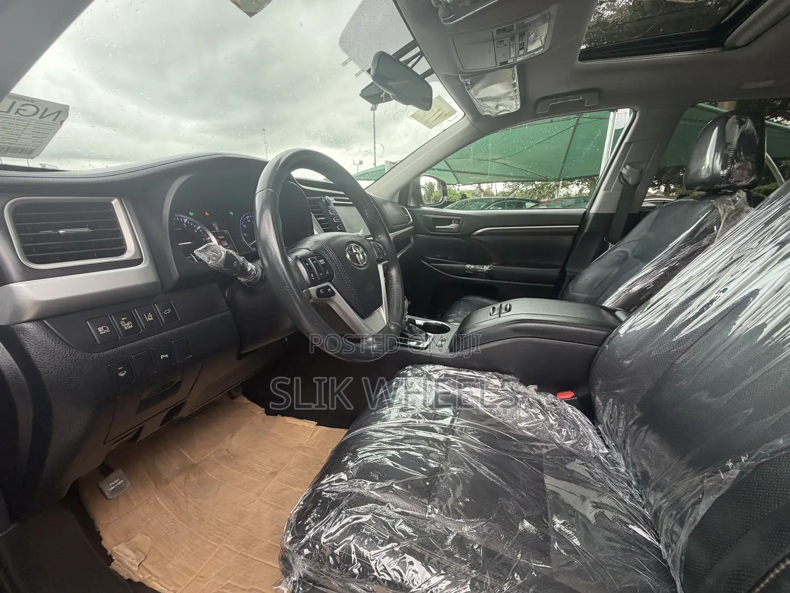 Toyota Highlander Limited 4x2 V6 (3.5L 6cyl 8A) 2017 Black