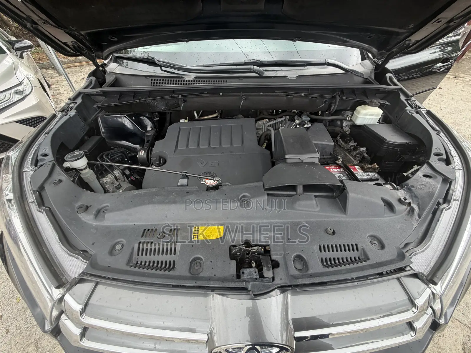 Toyota Highlander Limited 4x2 V6 (3.5L 6cyl 8A) 2017 Black