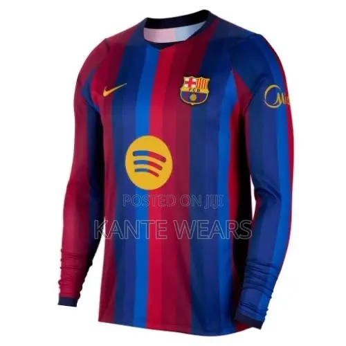 Barcelona Long Sleeve 2026/2027 Latest Home Jersey
