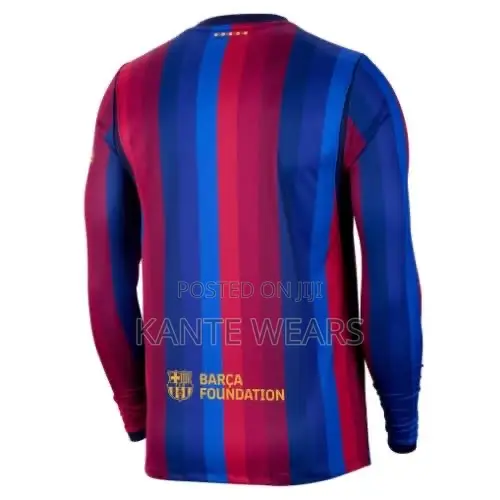 Barcelona Long Sleeve 2026/2027 Latest Home Jersey