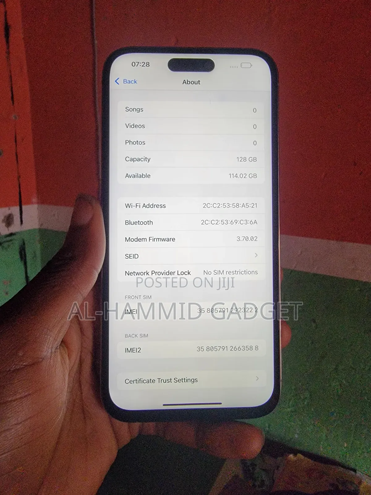 Apple iPhone 14 Pro Max 128 GB Gold
