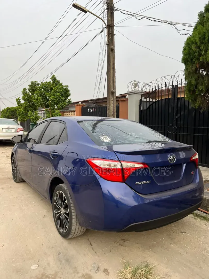 Toyota Corolla S Premium 4dr Sedan (1.8L 4cyl CVT) 2014 Blue