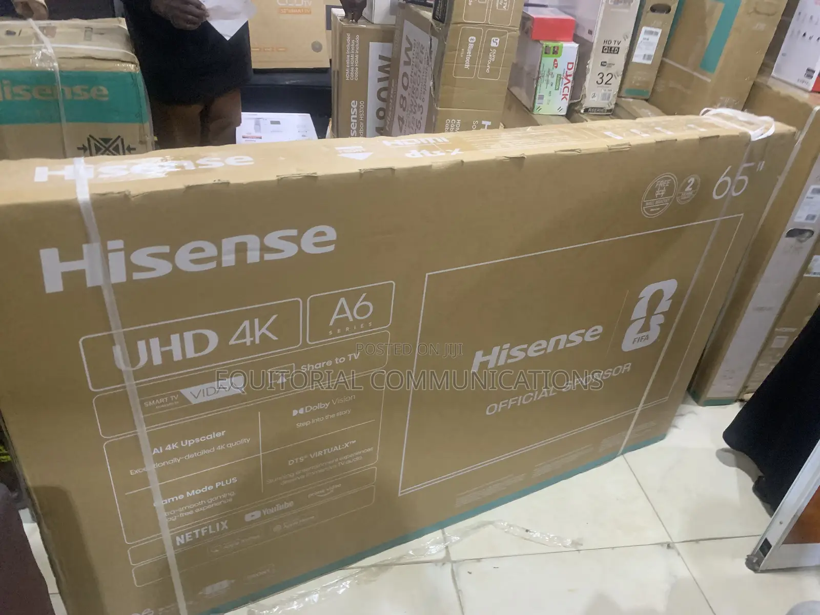 Hisense 65" UHD Smart TV – Smart Stylish