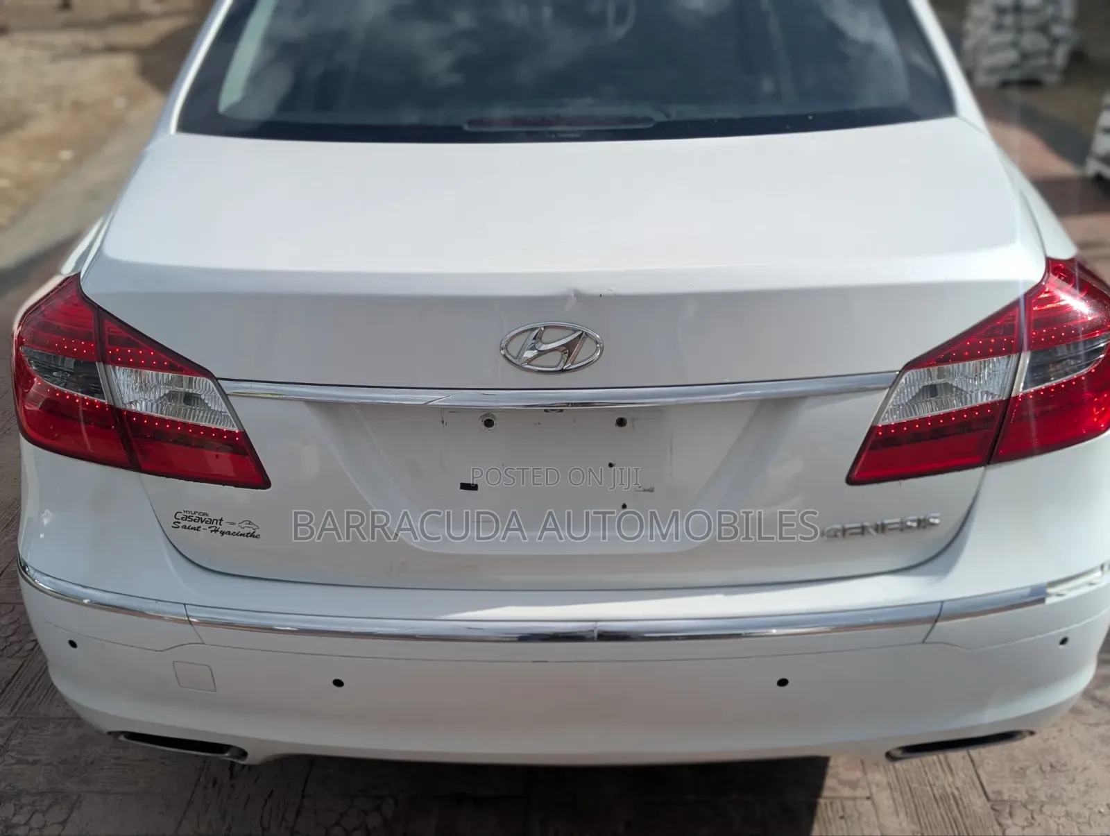 Hyundai Genesis 3.8 2012 White