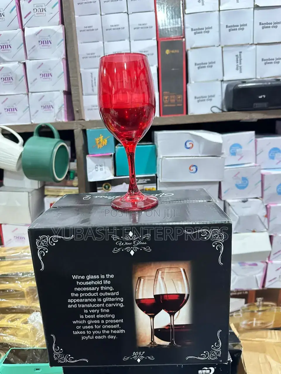 6pcs High Quality Red Whine Cup