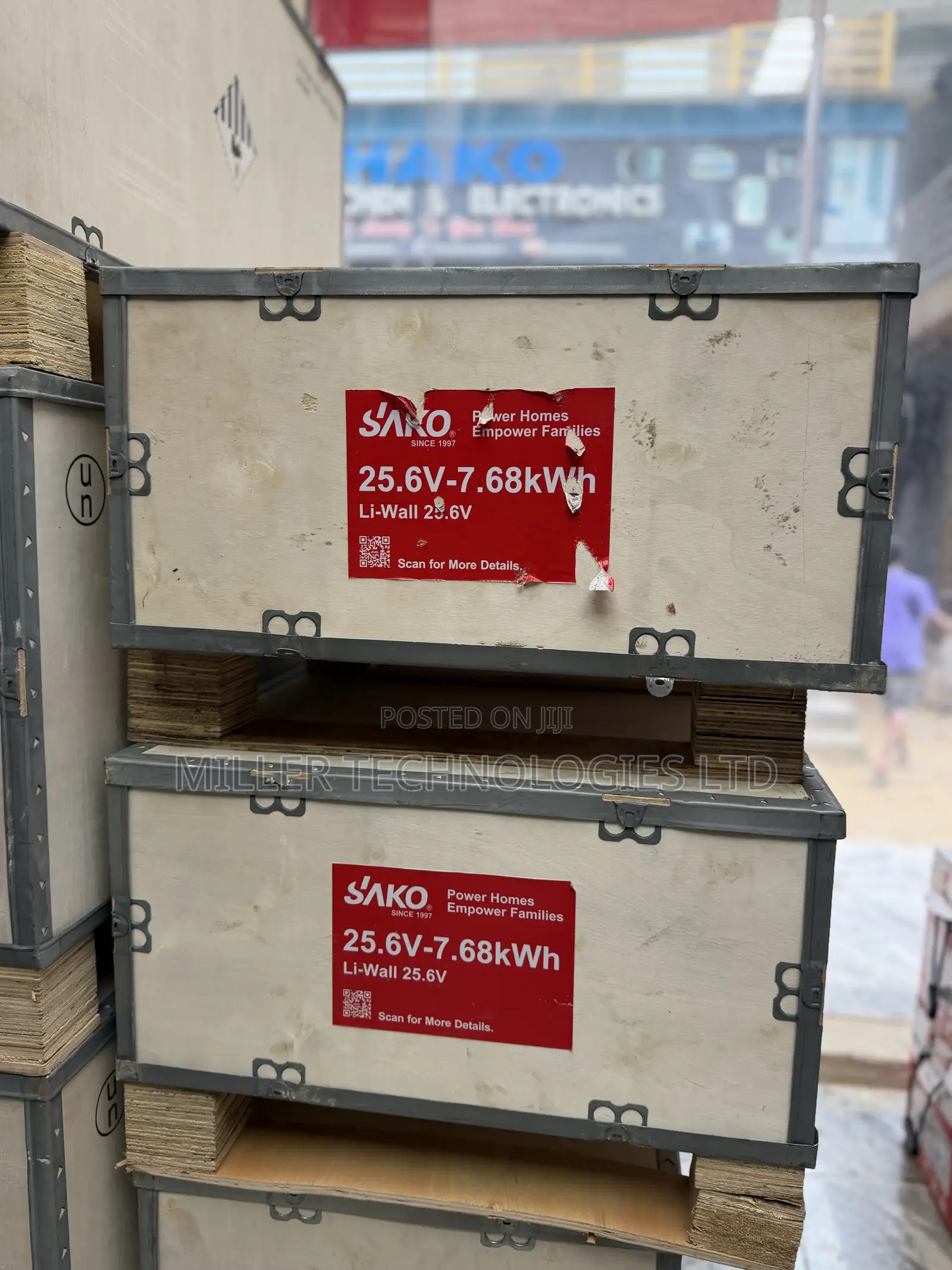 SAKO 7.6kWh 24V Li-Wall Series Lithium Battery