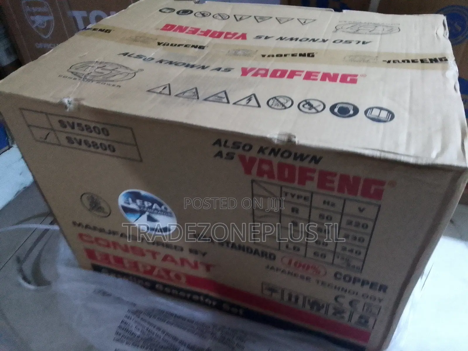 Elepaq SV6800 4.5KVA Heavy Duty Copper Power
