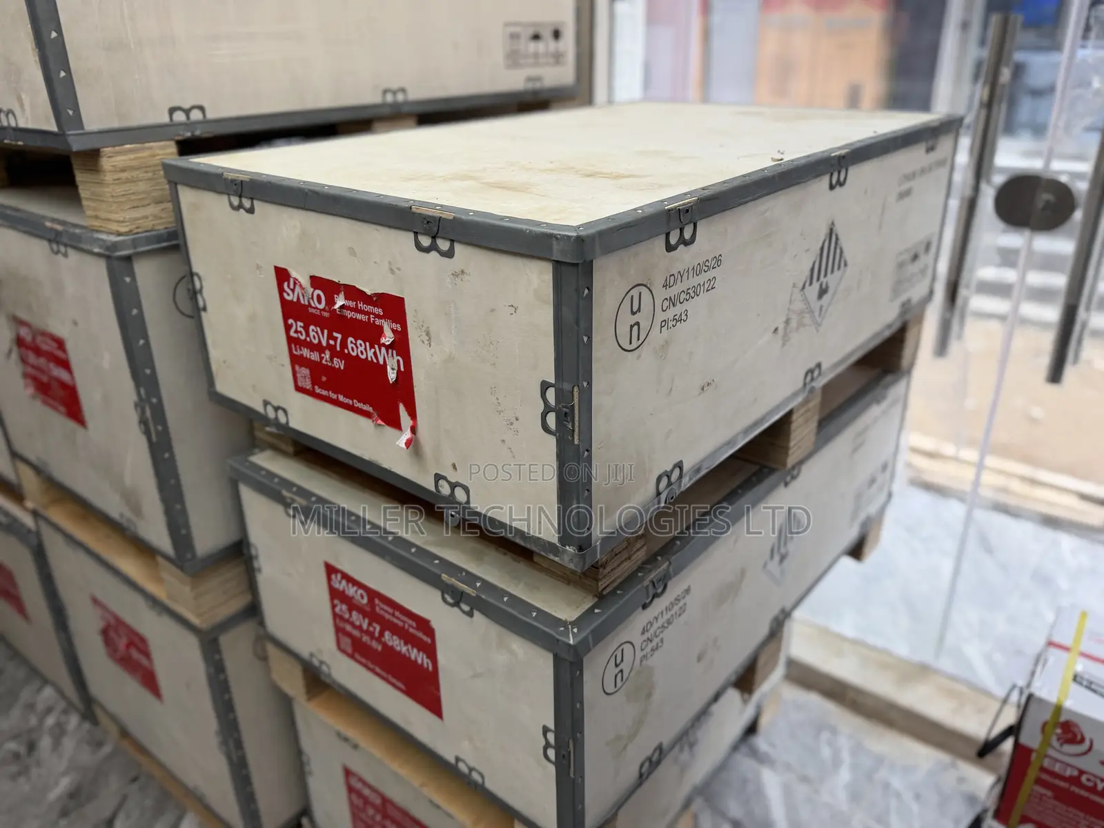 SAKO Li-Wall 7.6kWh 24V Solar Lithium Battery