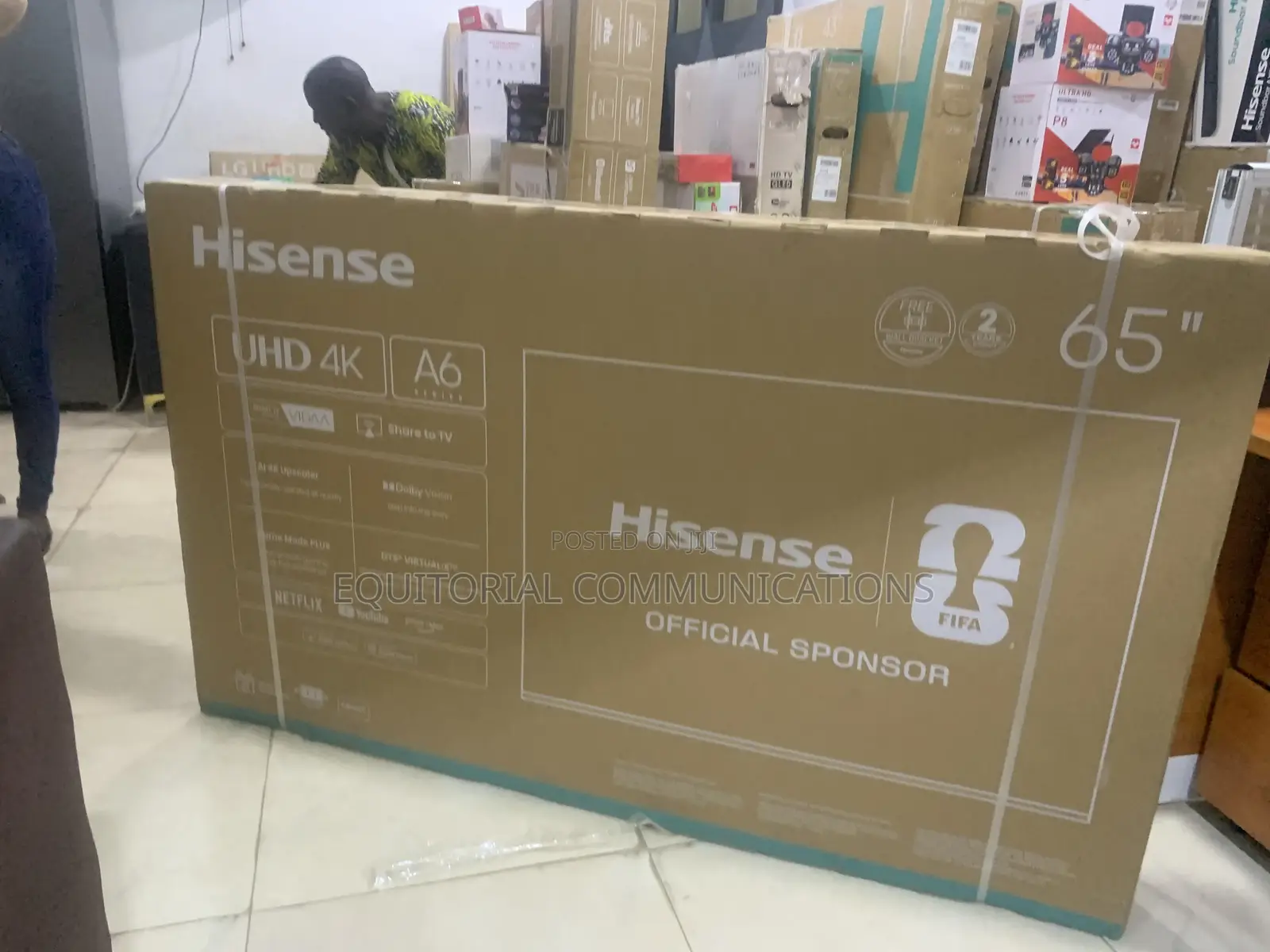 Hisense 65A6Q 65" UHD TV – Modern Powerful Display