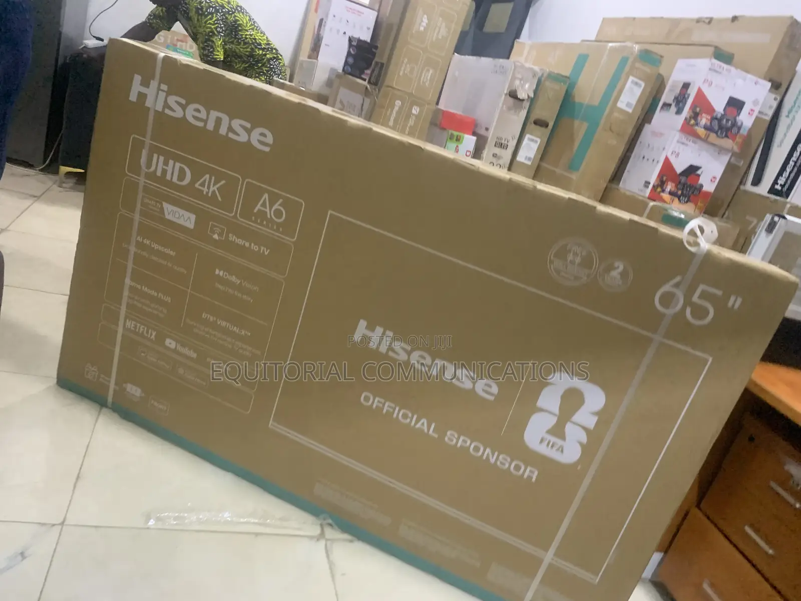 Hisense 65" Smart TV – Clarity for Every Scene