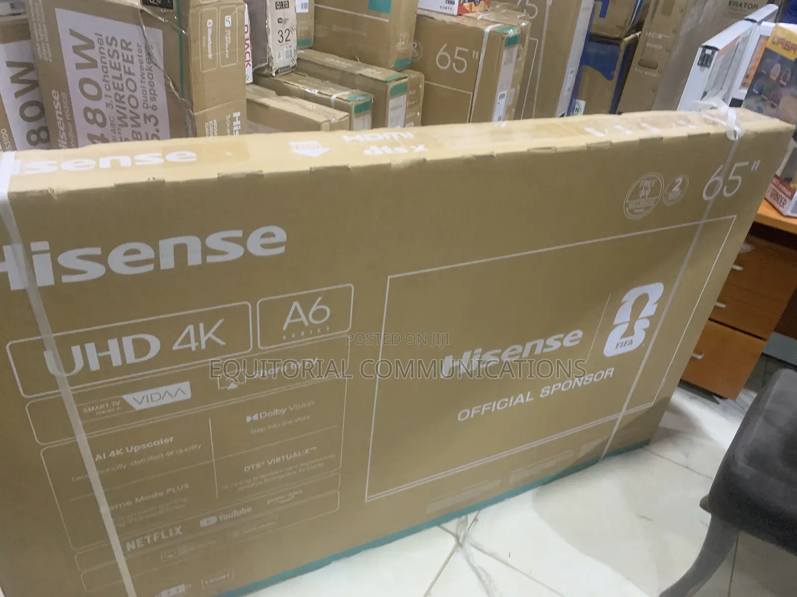 Hisense 65 Inch Smart UHD TV – Big, Bright Detailed
