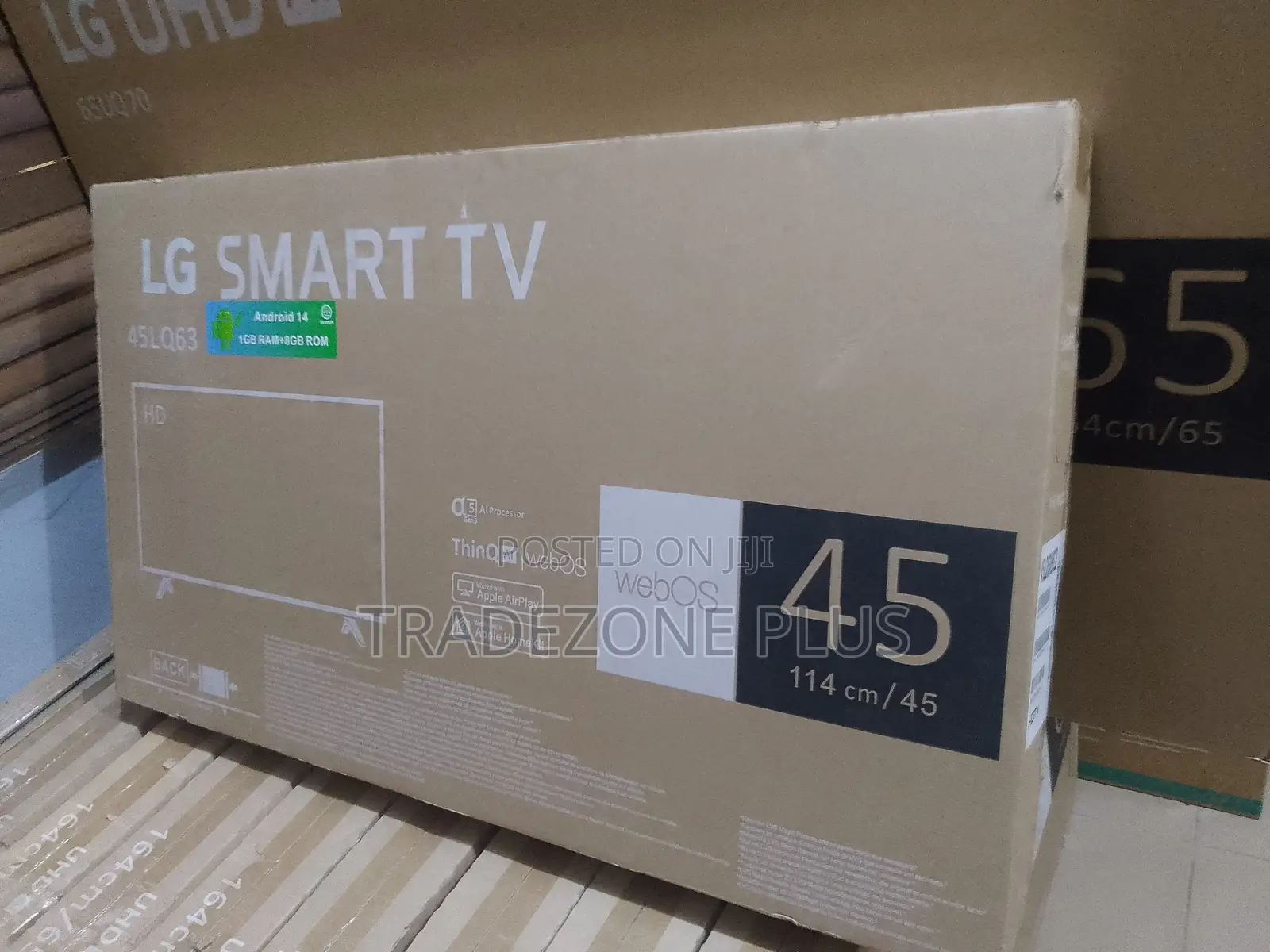 LG 45-Inch UHD Smart TV – Entertainment