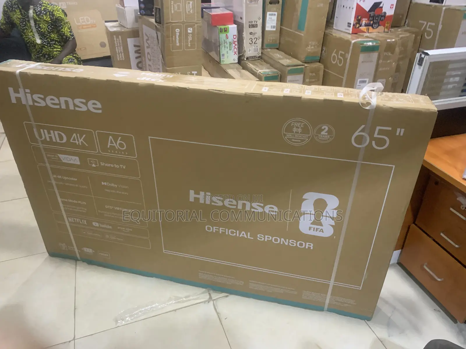 Hisense 65" UHD Smart TV – Sharp Picture, Smart Experience