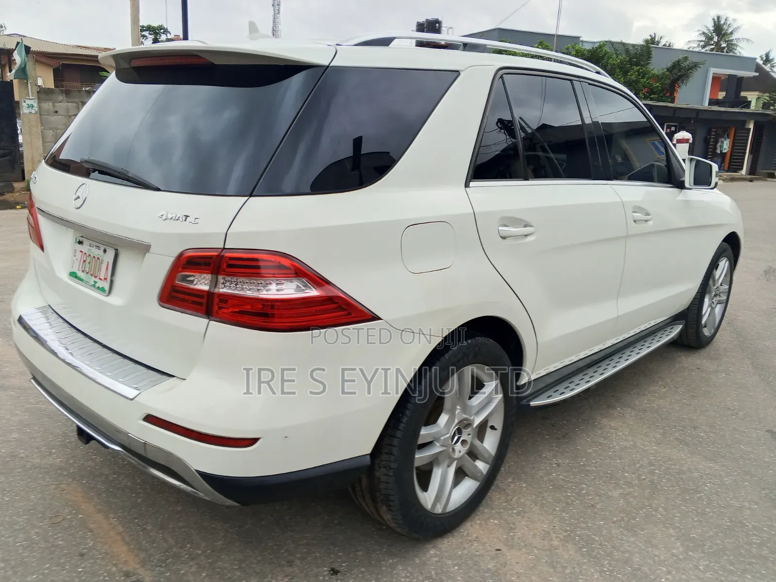 Mercedes-Benz M Class 2012 White
