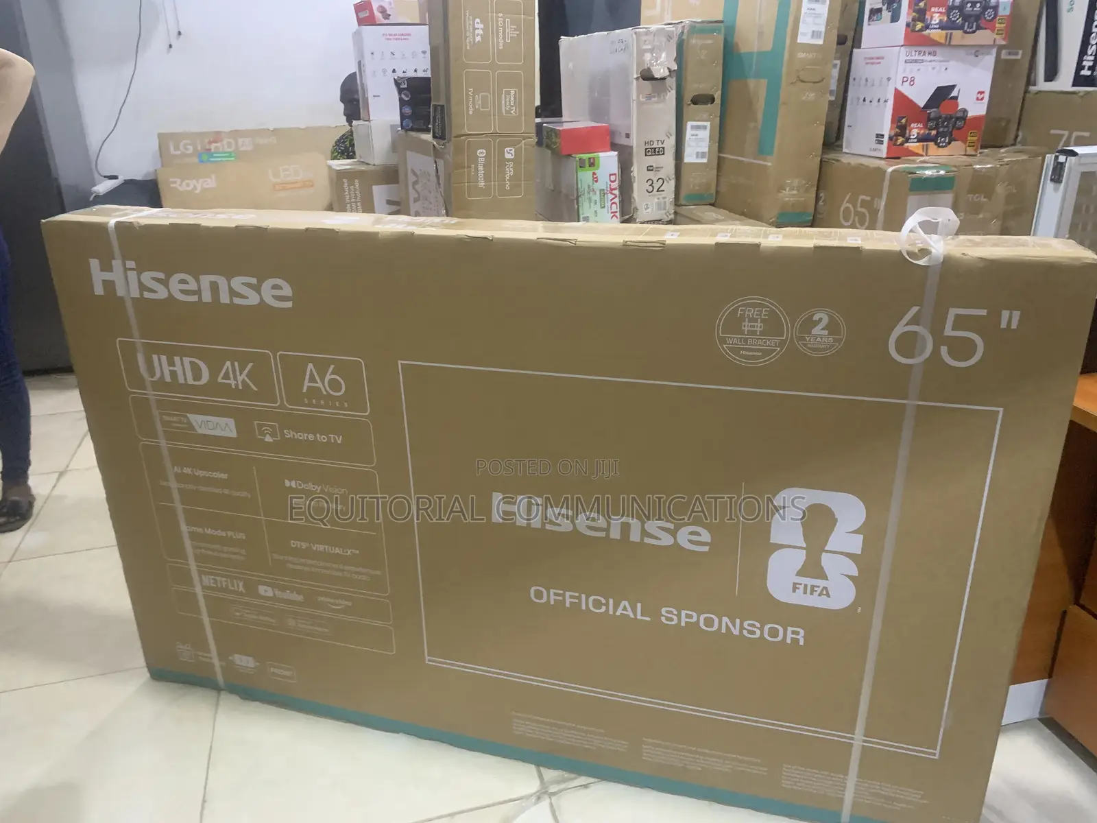 Hisense 65" UHD TV – Enjoy More Detail Colour