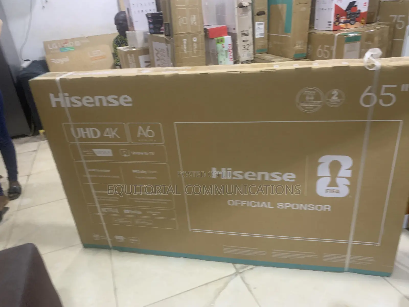 Hisense 65" TV – Immersive Sports Movie Viewing