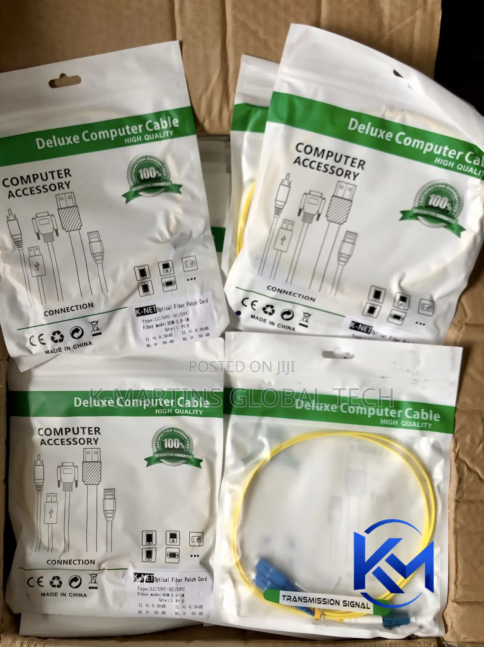 Fibre Patch Cord LC-SC 1 / 3 / 5 /Meter Single Mode UPC Fiber Cable